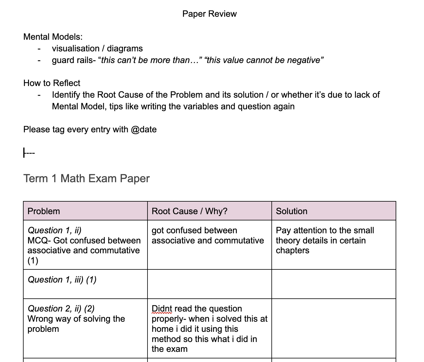 Paper Review screenshot 1